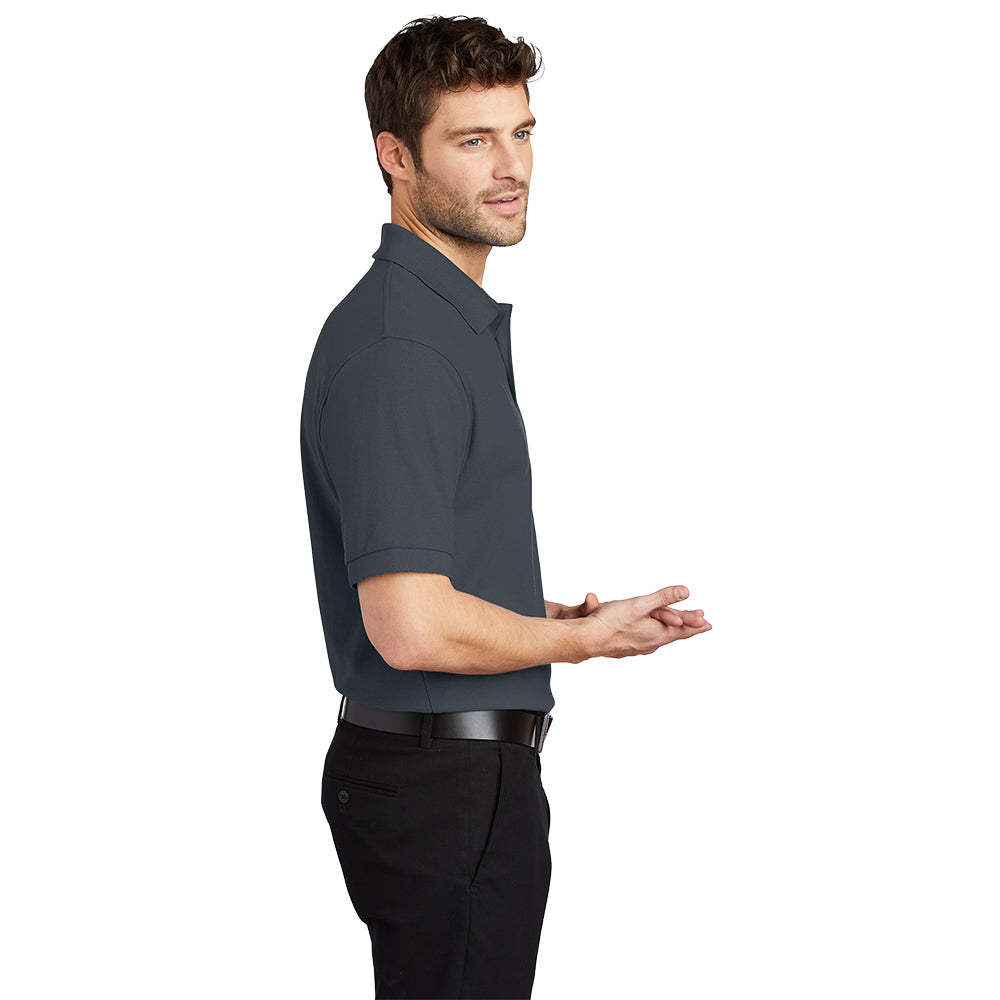 Port Authority® Silk Touch™ Polo - Steel Grey