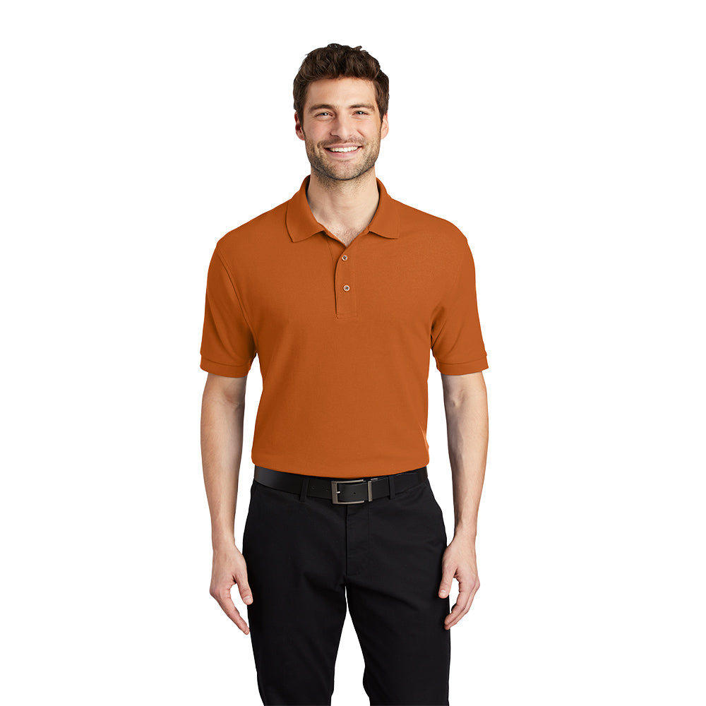 Port Authority® Silk Touch™ Polo - Texas Orange