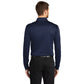 Port Authority® Silk Touch™ Performance Long Sleeve Polo - Navy