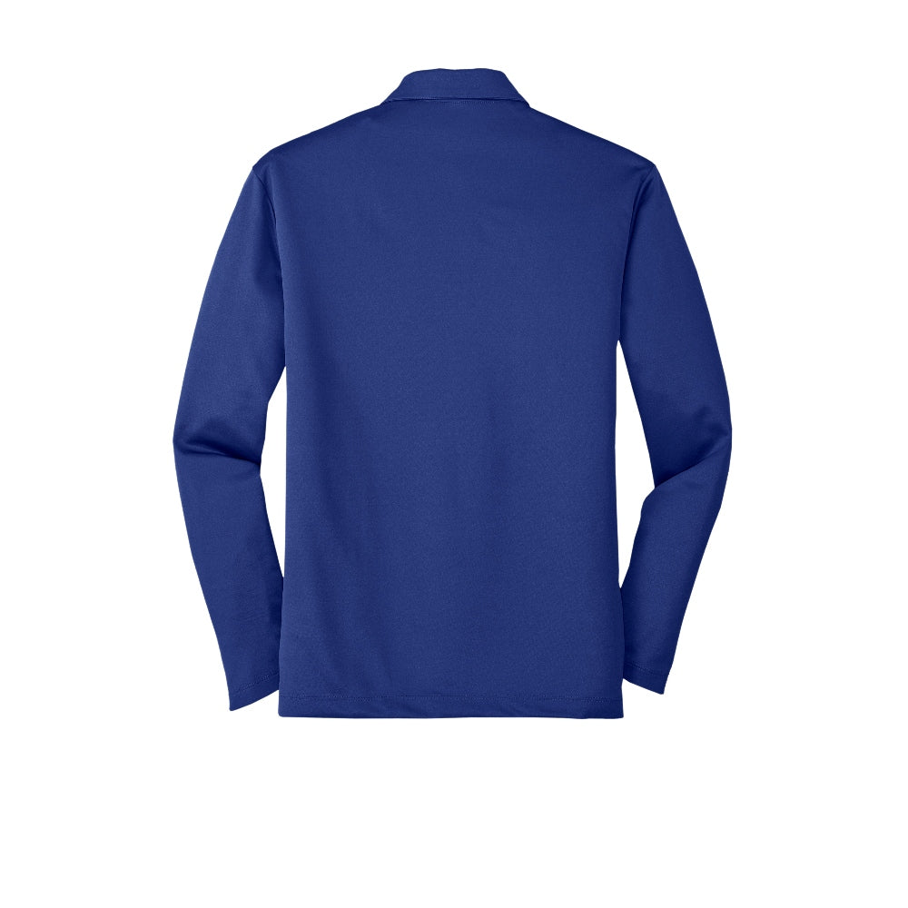 Port Authority® Silk Touch™ Performance Long Sleeve Polo - Royal