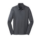 Port Authority® Silk Touch™ Performance Long Sleeve Polo - Steel Grey