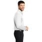 Port Authority® Silk Touch™ Performance Long Sleeve Polo - White