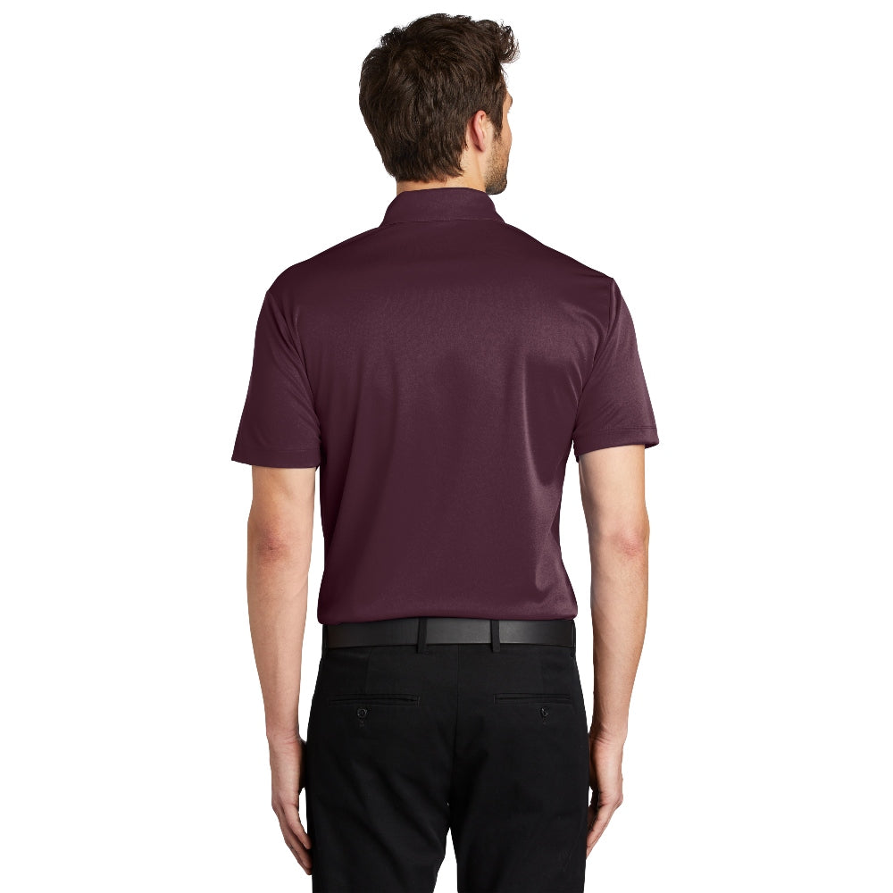 Port Authority® Silk Touch™ Performance Polo - Maroon