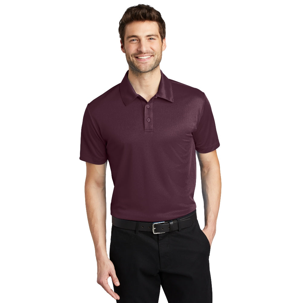 Port Authority® Silk Touch™ Performance Polo - Maroon