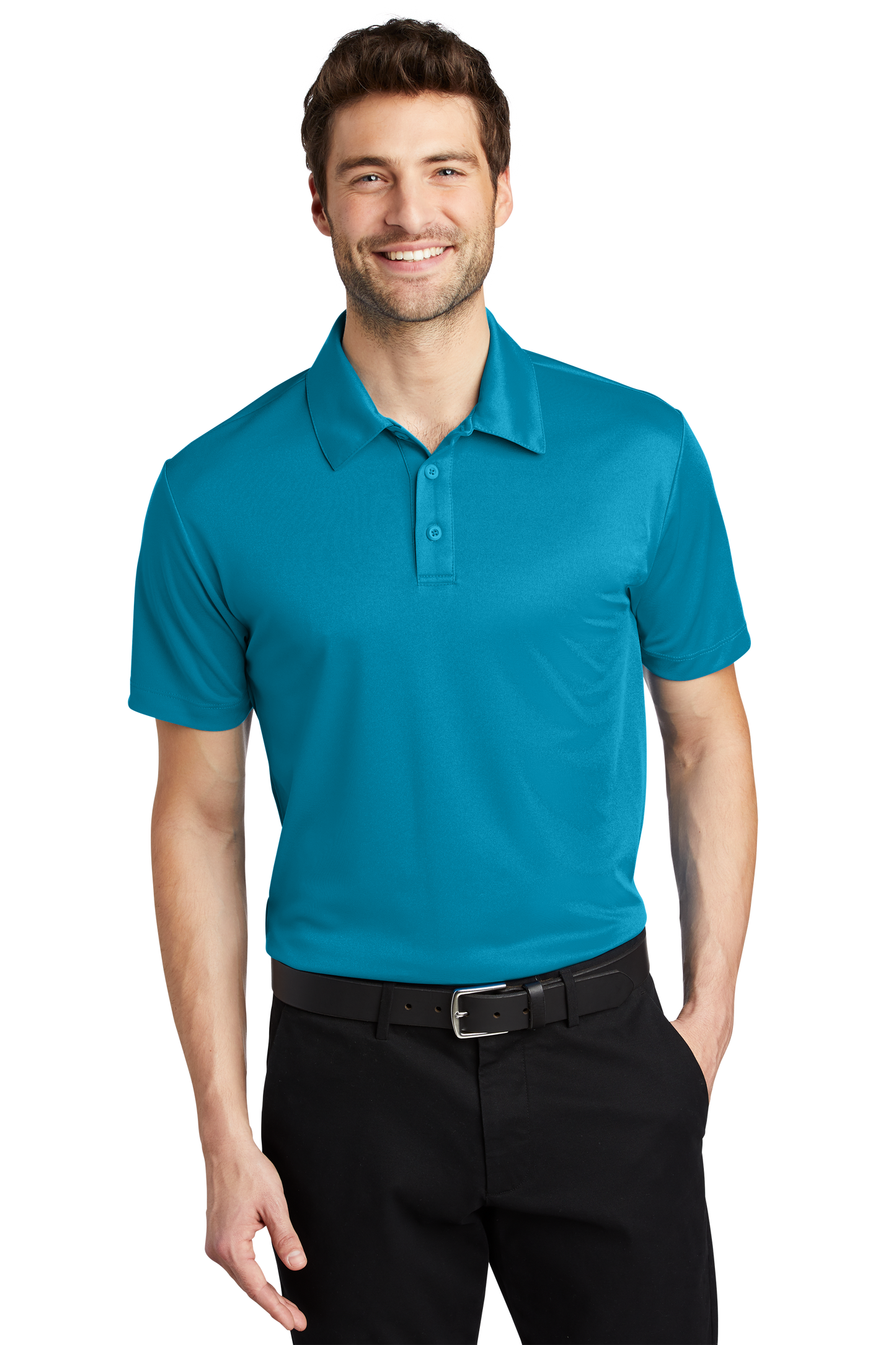 Port Authority® Silk Touch™ Performance Polo - Parcel Blue