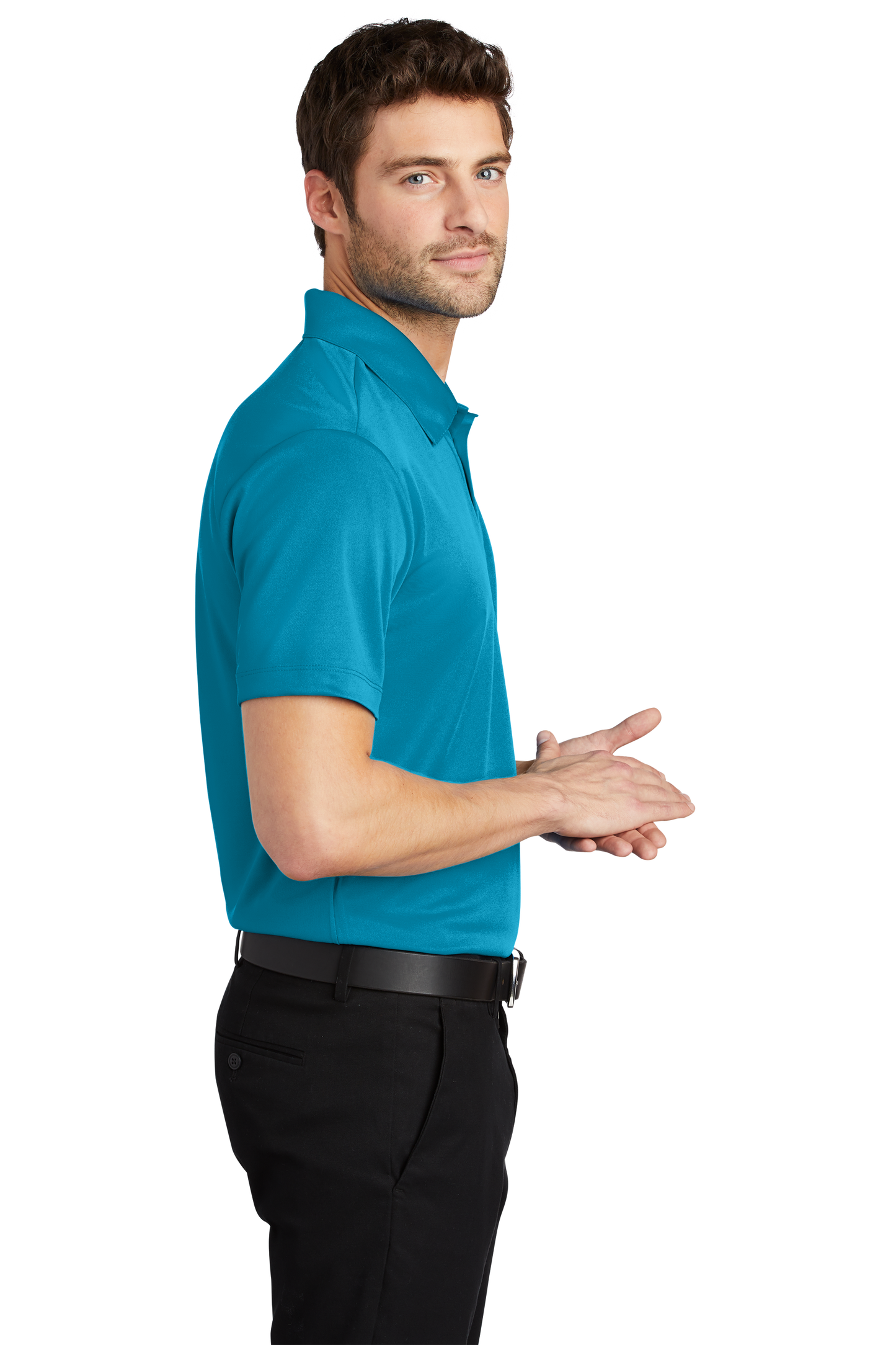 Port Authority® Silk Touch™ Performance Polo - Parcel Blue