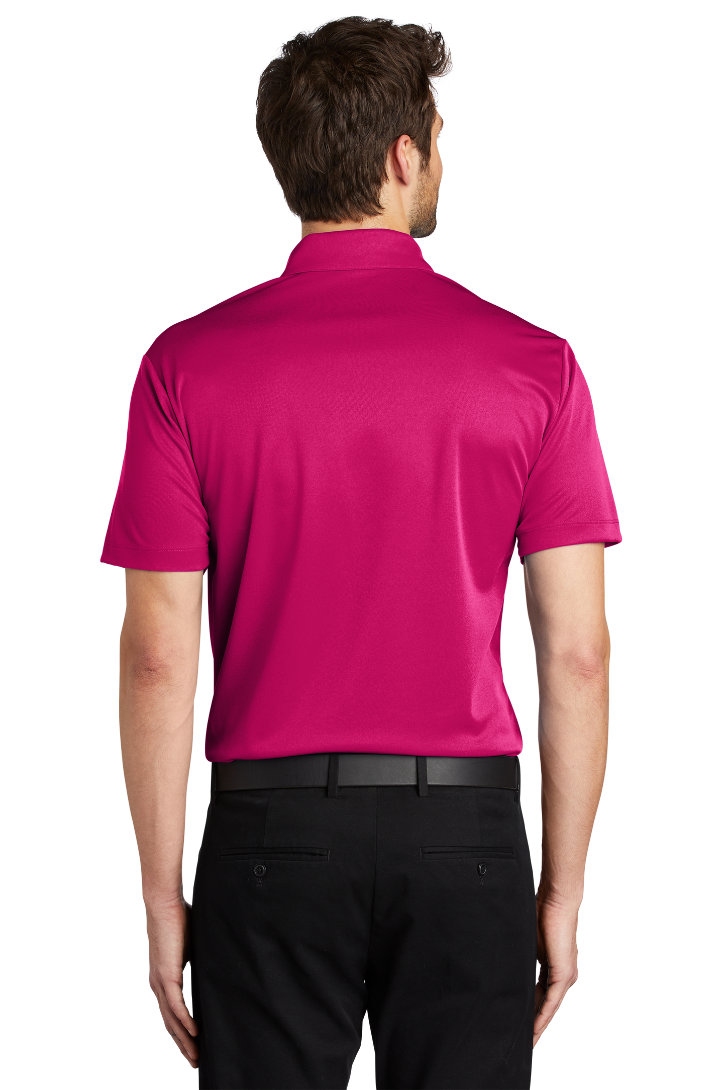Port Authority® Silk Touch™ Performance Polo - Pink Raspberry