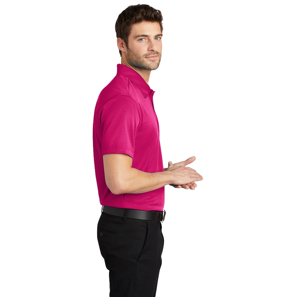 Port Authority® Silk Touch™ Performance Polo - Pink Raspberry