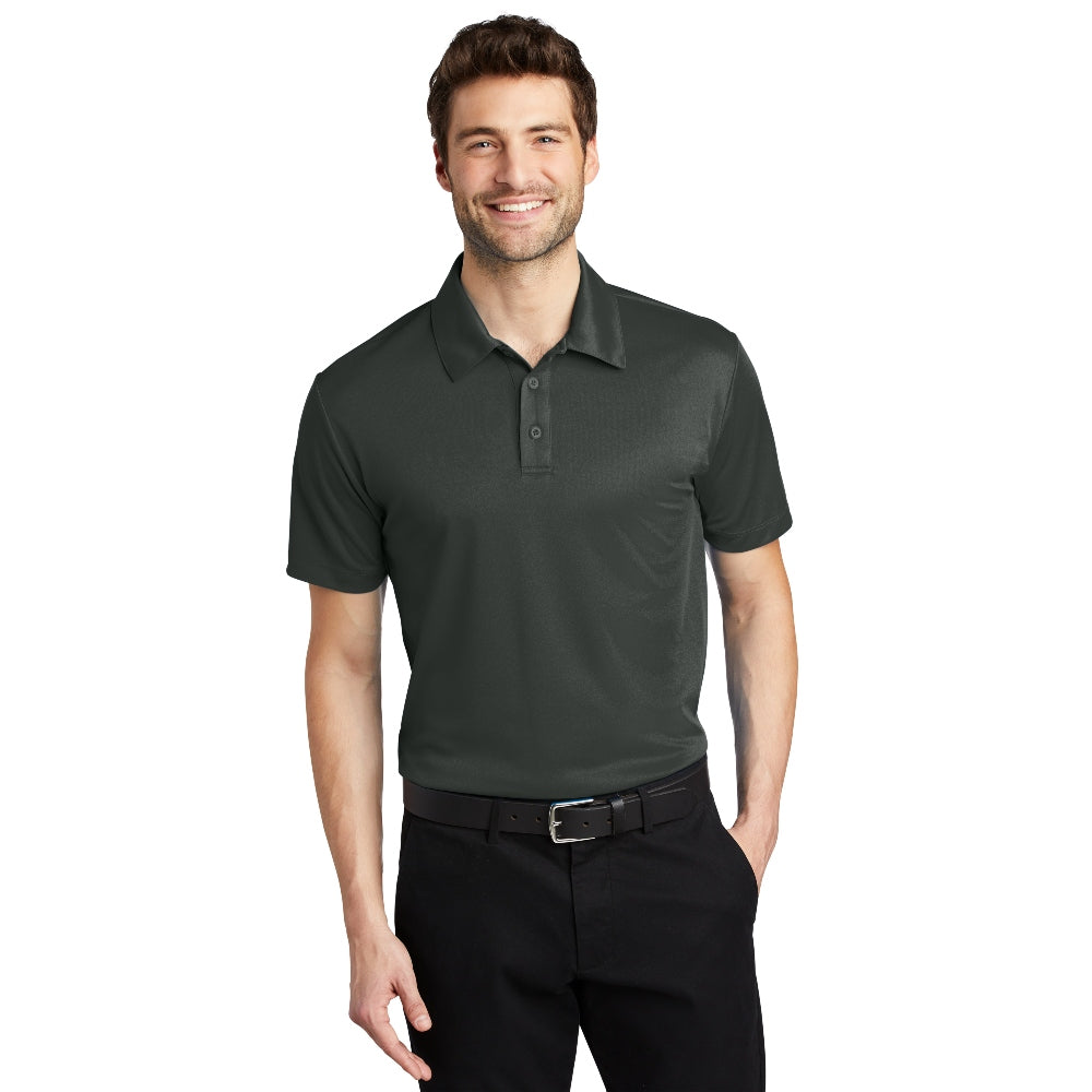 Port Authority® Silk Touch™ Performance Polo - Steel Grey