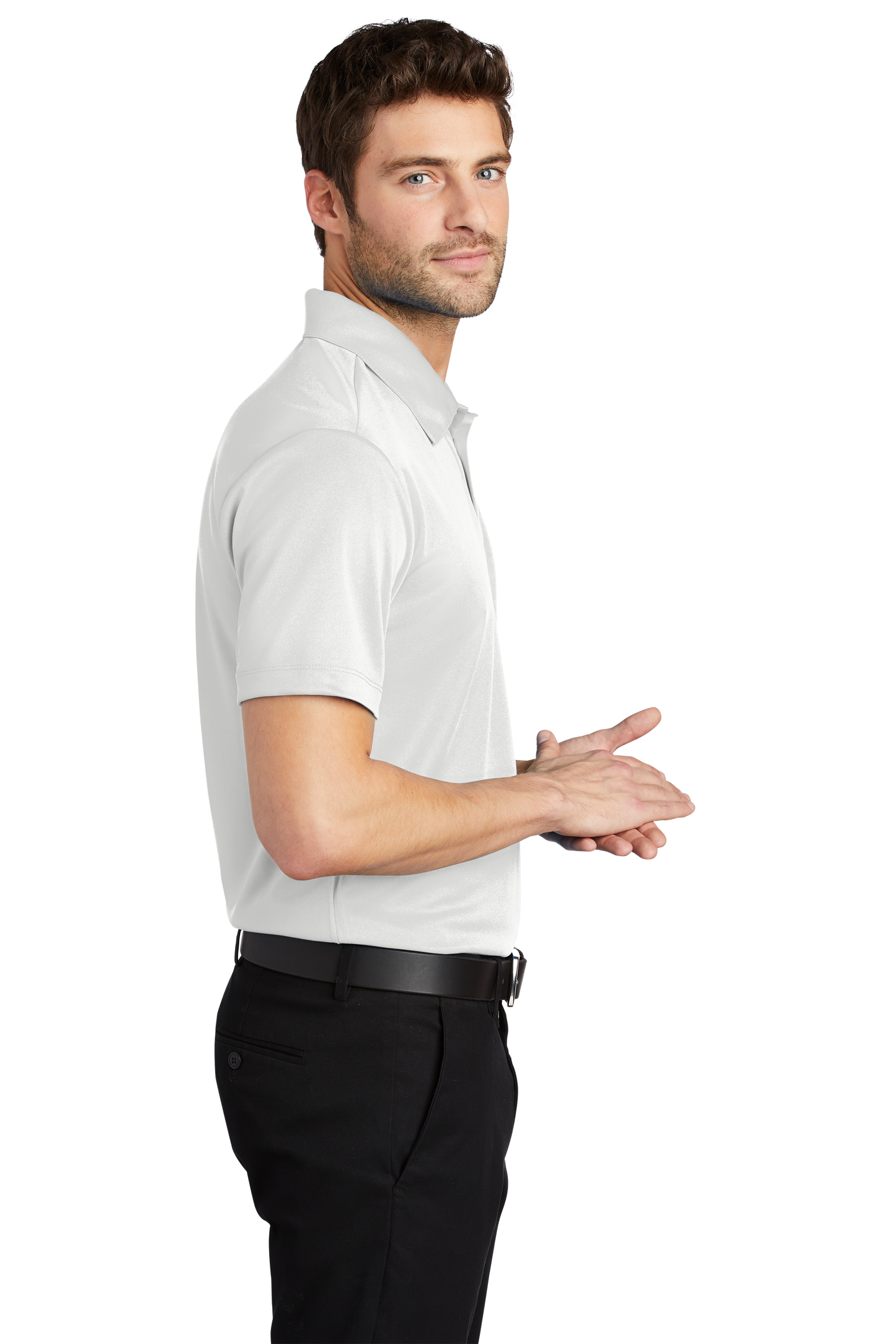 Port Authority® Silk Touch™ Performance Polo - White