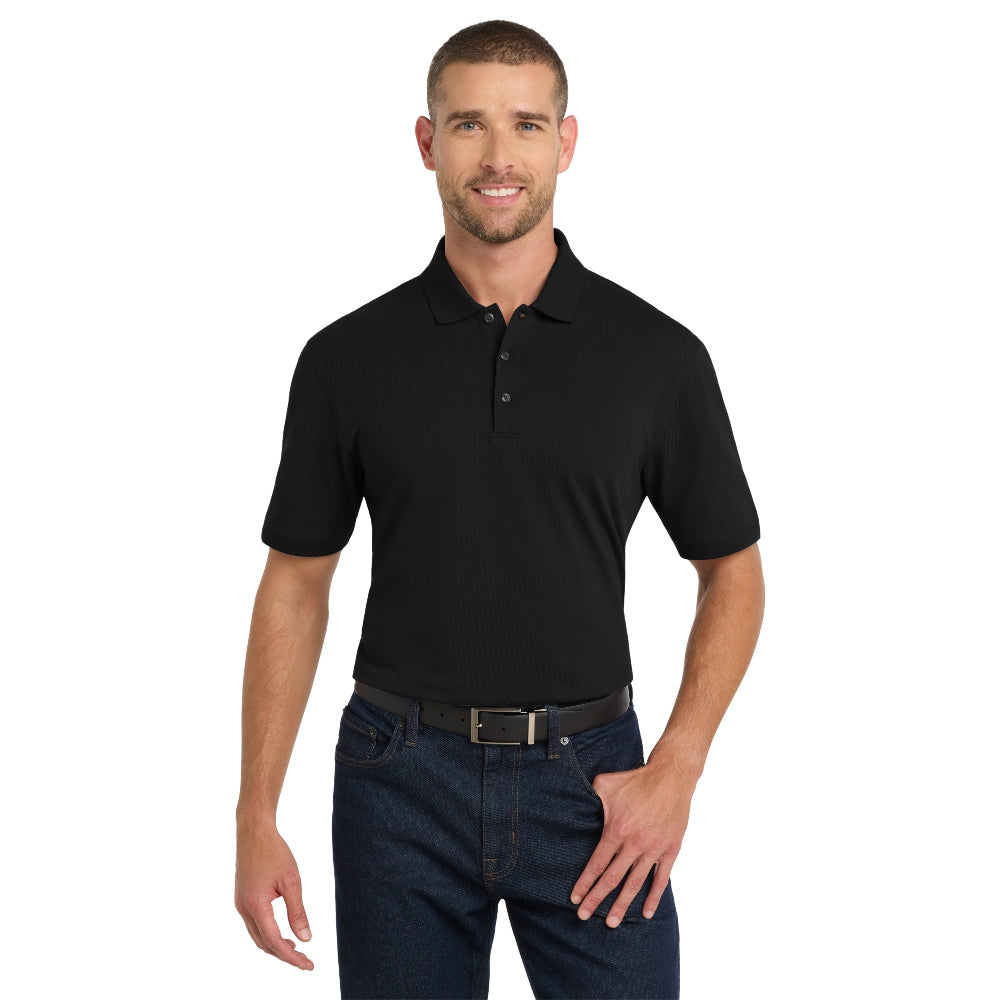 Port Authority® EZCotton® Polo - Black