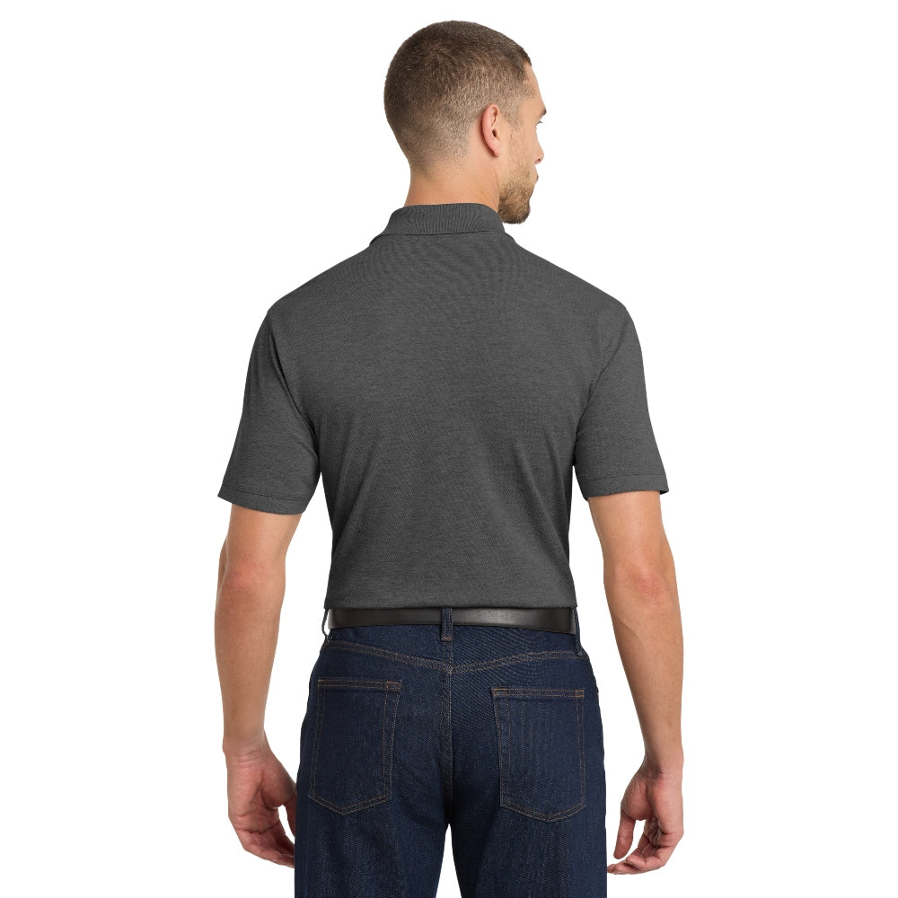 Port Authority® EZCotton® Polo - Charcoal Heather