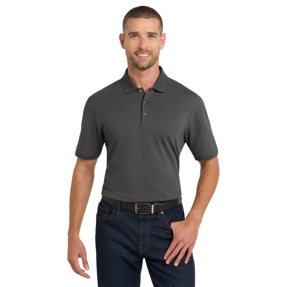 Port Authority® EZCotton® Polo - Sterling Grey