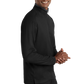 Port Authority® Vertical Texture 1/4-Zip Pullover - Black / Iron Grey