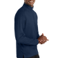 Port Authority® Vertical Texture 1/4-Zip Pullover - Regatta Blue / Iron Grey