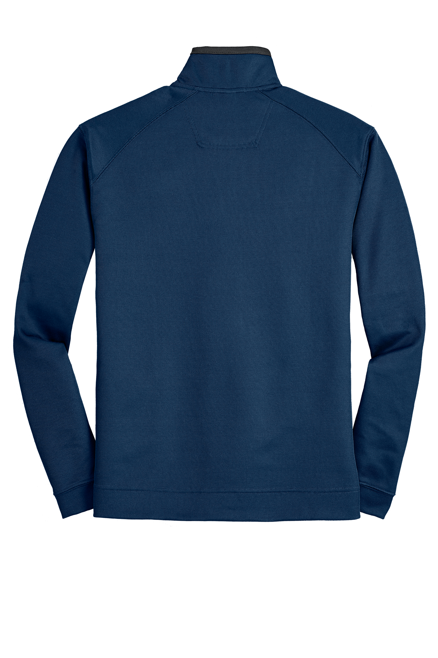 Port Authority® Vertical Texture 1/4-Zip Pullover - Regatta Blue / Iron Grey