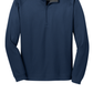 Port Authority® Vertical Texture 1/4-Zip Pullover - Regatta Blue / Iron Grey