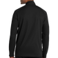 Port Authority® Pinpoint Mesh 1/2-Zip -Black