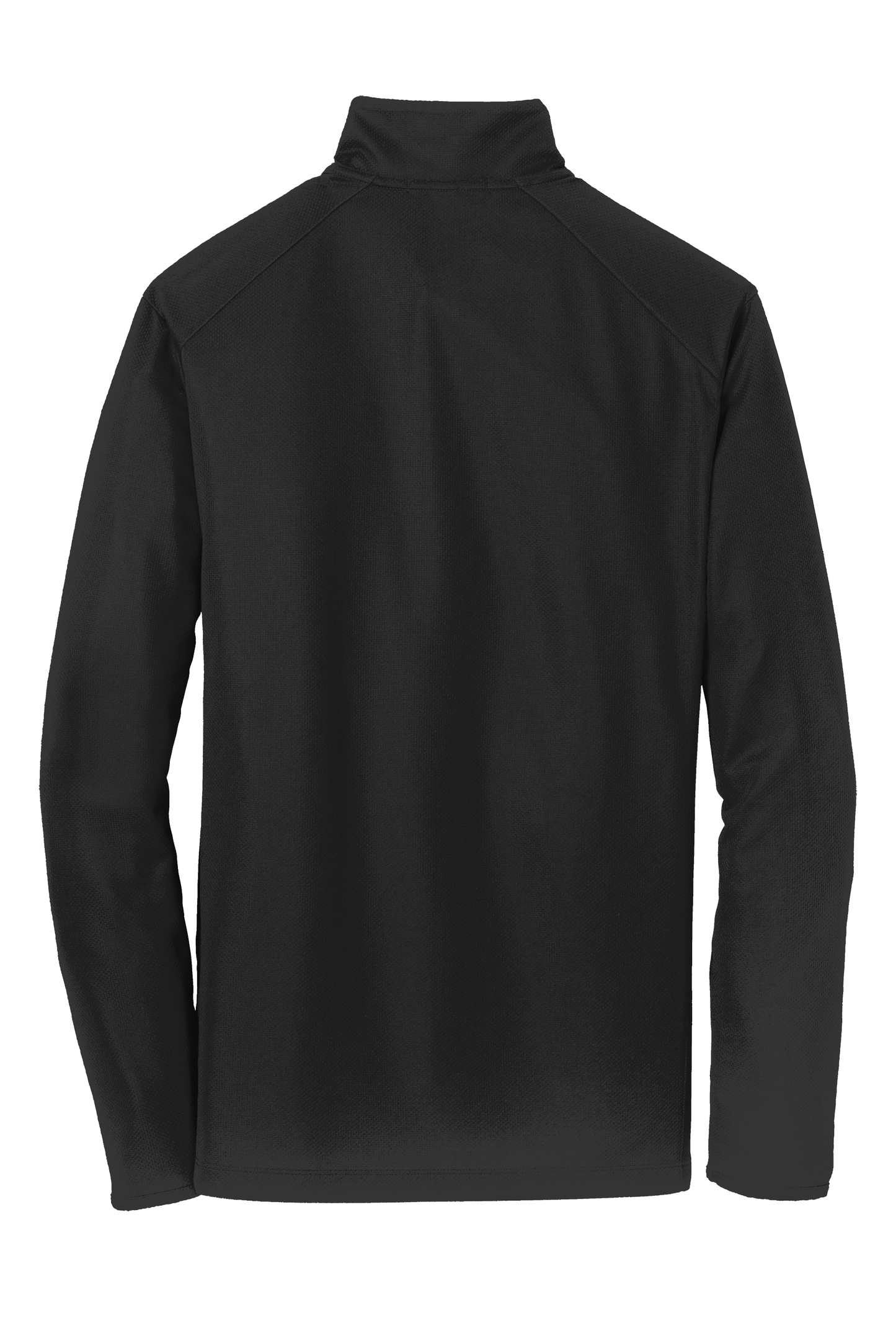 Port Authority® Pinpoint Mesh 1/2-Zip -Black