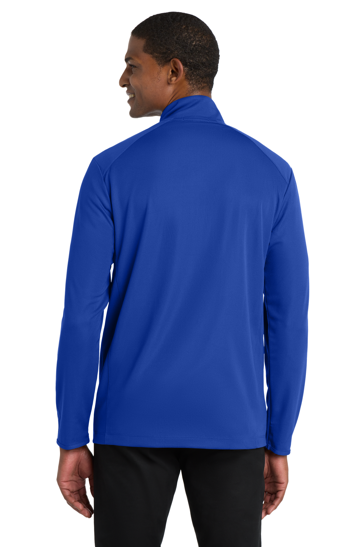 Port Authority® Pinpoint Mesh 1/2-Zip - True Royal