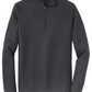 Port Authority® Pinpoint Mesh 1/2-Zip - Battleship Grey