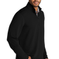 Port Authority® Microterry 1/4-Zip Pullover - Deep Black