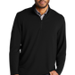 Port Authority® Microterry 1/4-Zip Pullover - Deep Black