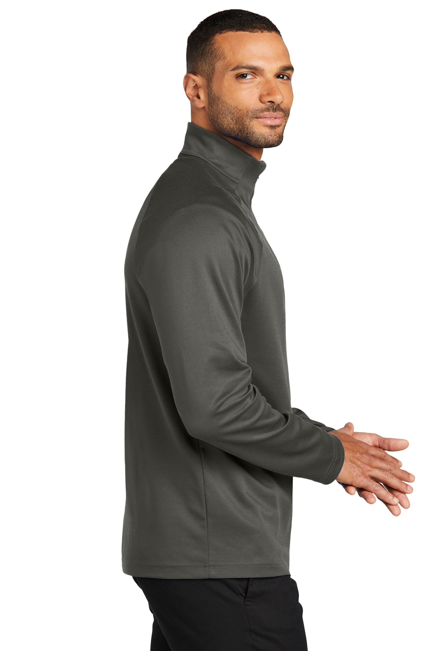 Port Authority® C-FREE® Cypress 1/4-Zip - Grey Steel