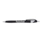Cougar Retractable Ballpoint Pen - Black w/Silver Trim