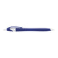 Cougar Retractable Ballpoint Pen - Blue w/Silver Trim