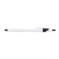 Cougar Retractable Ballpoint Pen - White w/Black Trim