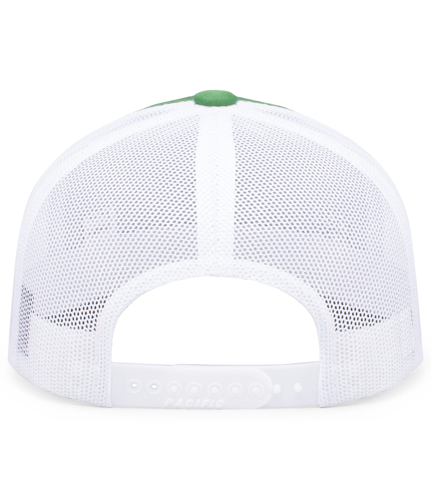 Pacific Headwear Trucker Snapback Cap - Kelly/White/Kelly