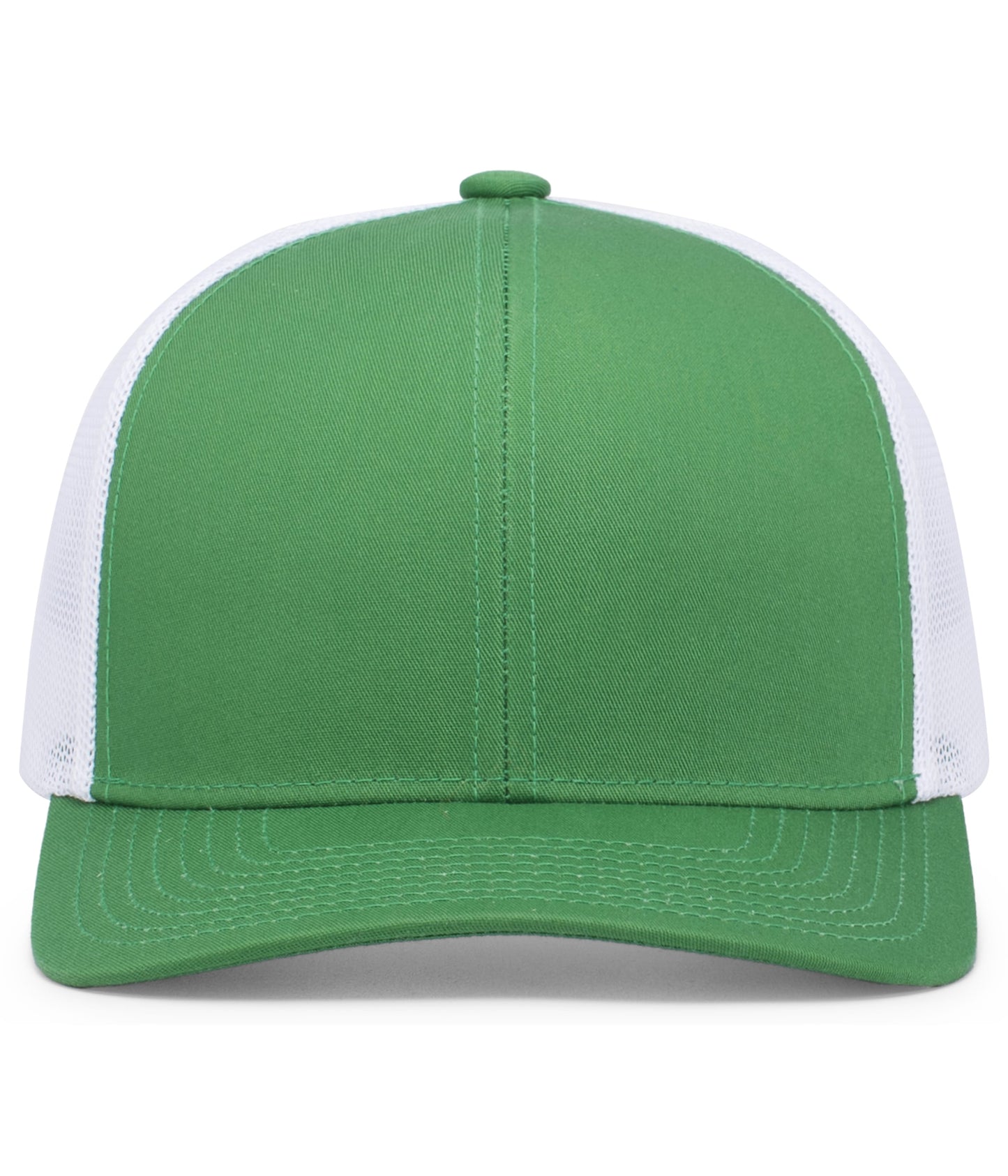 Pacific Headwear Trucker Snapback Cap - Kelly/White/Kelly