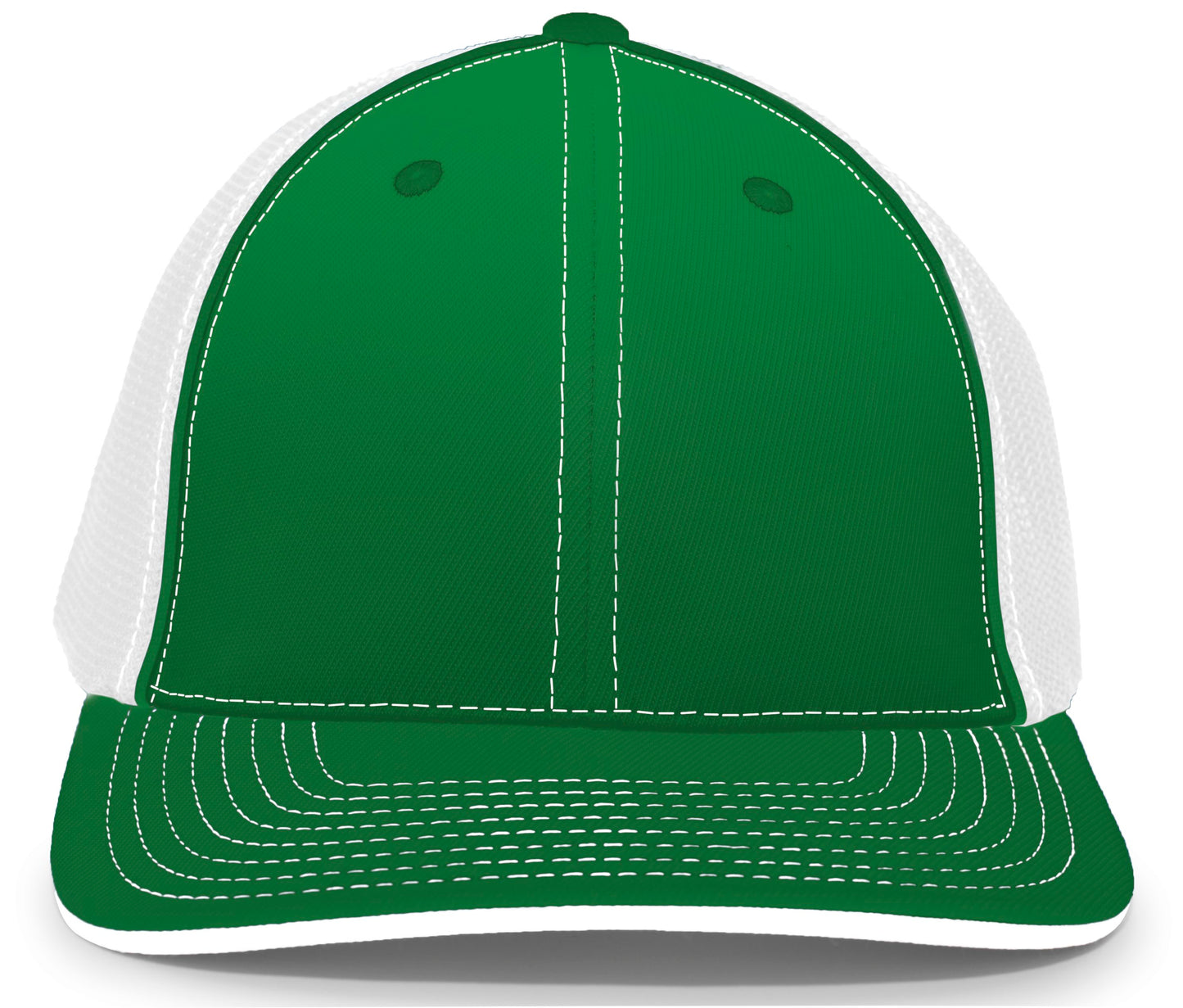 Pacific Headwear Trucker PacFlex Cap - Kelly/White