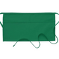 Deluxe Pocket Waist Apron (two pockets) - Kelly Green
