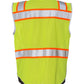 Kishigo - Premium Black Series® Black Bottom Class 2 Vest - 1515-1516 - Lime