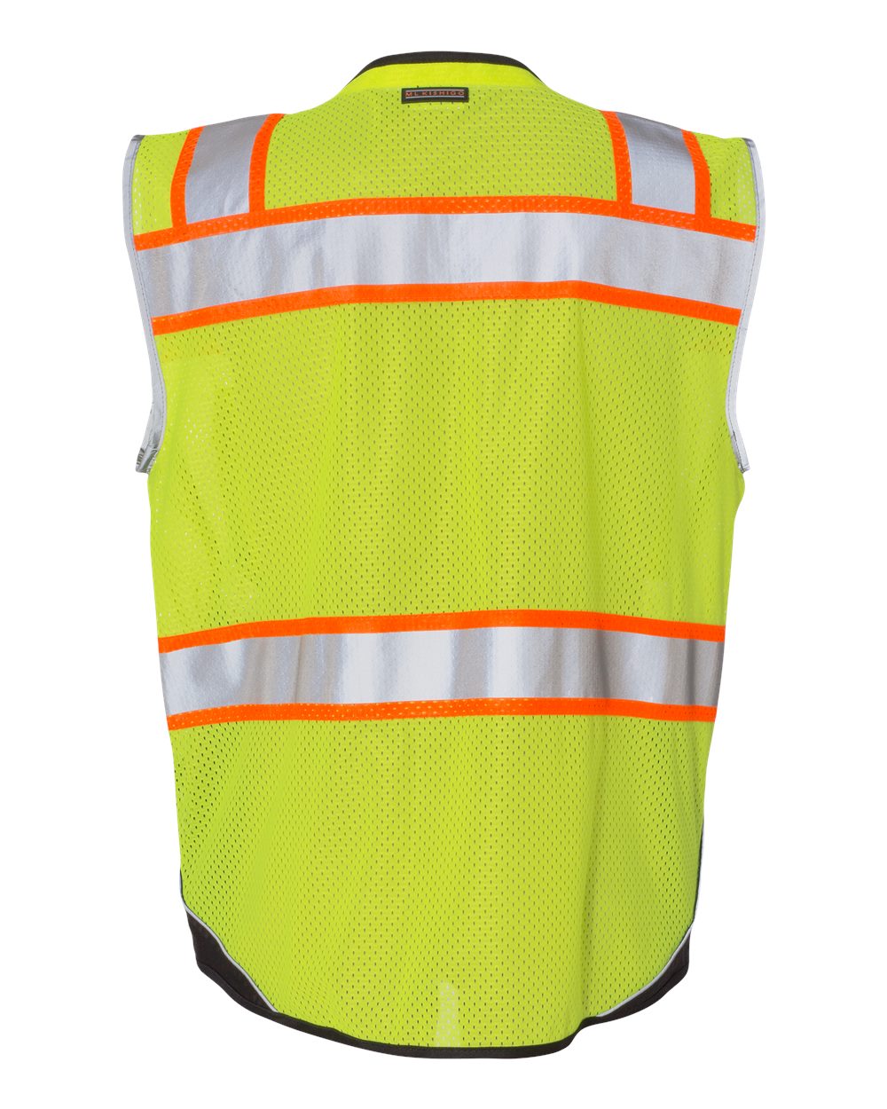Kishigo - Premium Black Series® Black Bottom Class 2 Vest - 1515-1516 - Lime