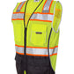 Kishigo - Premium Black Series® Black Bottom Class 2 Vest - 1515-1516 - Lime
