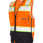 Kishigo - Premium Black Series® Black Bottom Class 2 Vest - 1515-1516 - Orange
