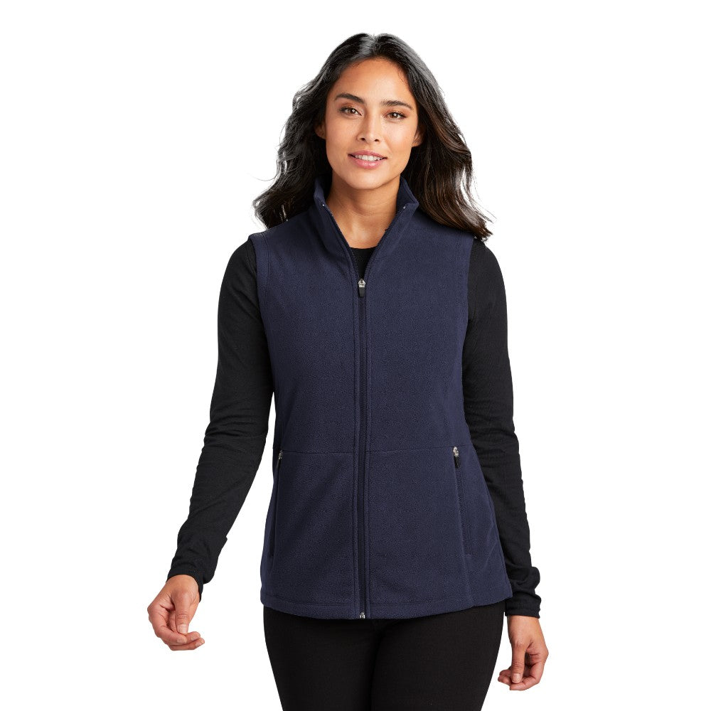 Port Authority® Women's Accord Microfleece Vest - Navy