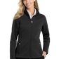 Port Authority® Women's Pique Fleece Jacket - Black