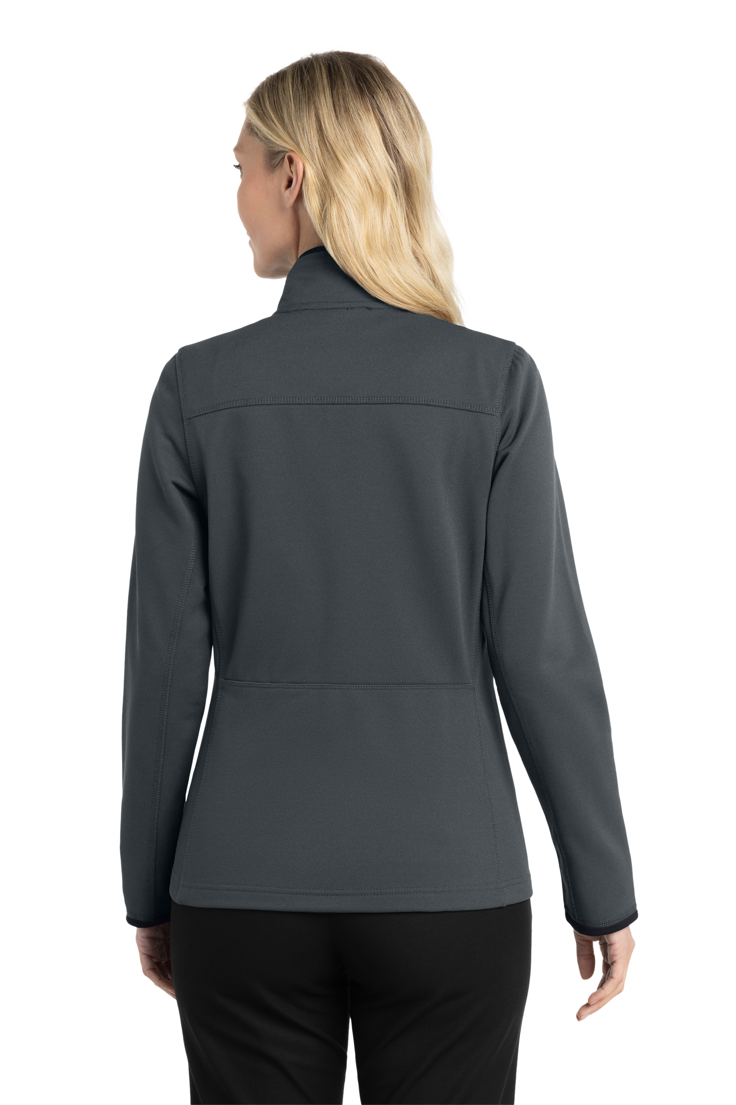 Port Authority® Women's Pique Fleece Jacket - Graphite