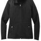 Port Authority® Women's Pique Fleece Jacket - Black