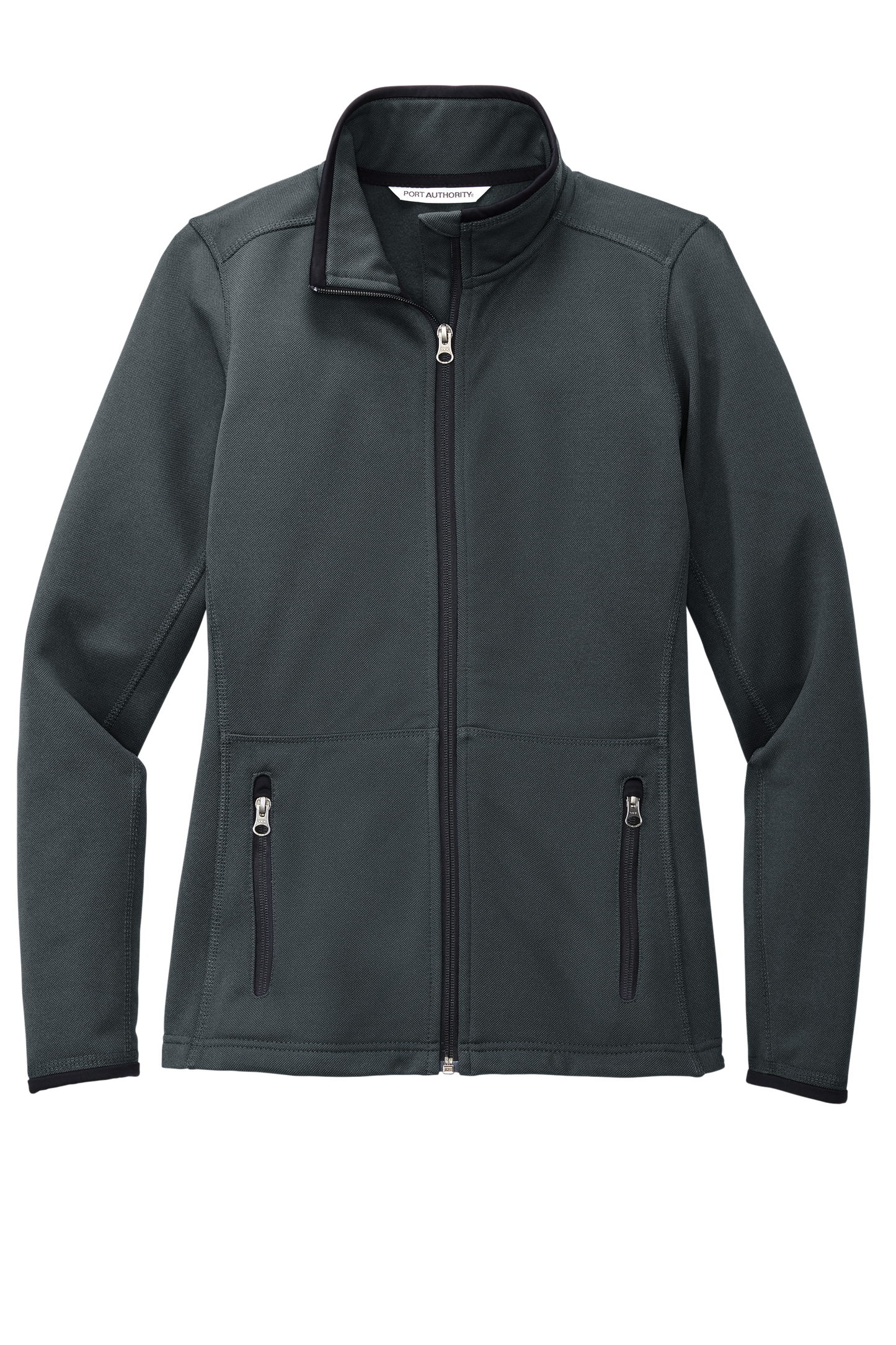 Port Authority® Women's Pique Fleece Jacket - Graphite