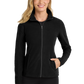 Port Authority® Women's Microfleece Jacket - Black