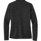 Port Authority® Women's Sweater Fleece Jacket - Black Heather