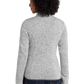 Port Authority® Women's Sweater Fleece Jacket - Grey Heather