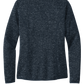 Port Authority® Women's Sweater Fleece Jacket - River Blue Navy Heather