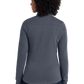 Port Authority® Women's Slub Fleece Full-Zip Jacket - Slate Grey