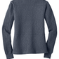 Port Authority® Women's Slub Fleece Full-Zip Jacket - Slate Grey